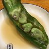 空豆（そらまめ）の関東煮（かんとだき／おでん）です