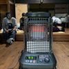 石油ストーブに火がはいりました！あたたかい