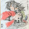 桃侍くんが描いてもらった水柱 冨岡義勇