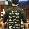 道頓堀 たこ梅 本店のリニューアルオープン10周年記念Tシャツ（背面）