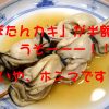 ぼたんカキが半額？ウソー！ いや、ホンマです